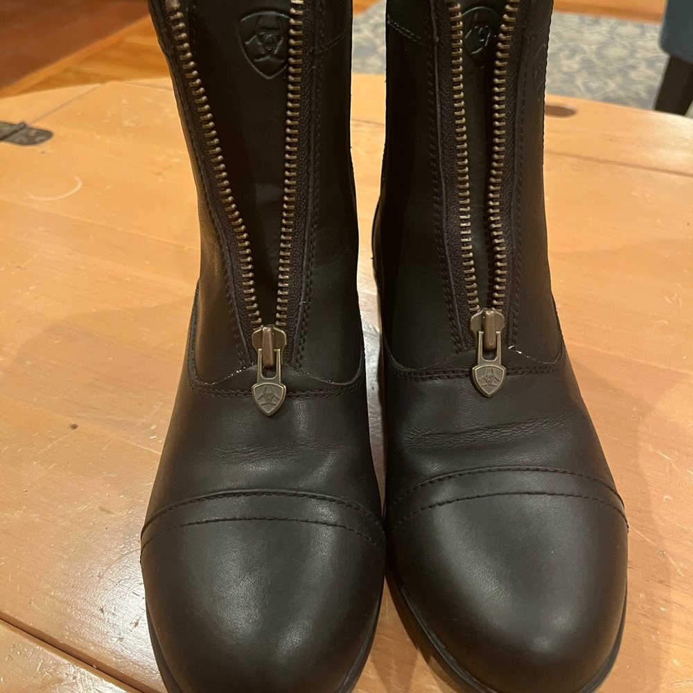 Ariat Women's Black Ankle Boots with Zipper